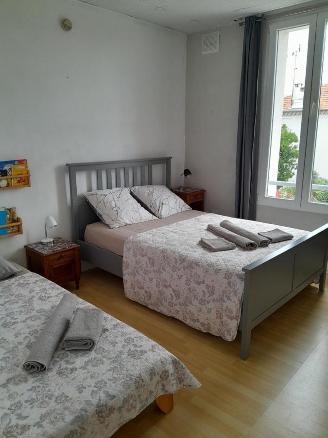 Villa La Desiree - Haut De Villa, 68M2, 8 Personnes Max, Climatise, 4 Etoiles, 120M2 De Jardin Et Parking, Wifi, Vu Mer Antibes Buitenkant foto